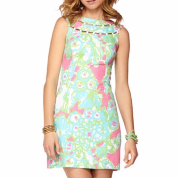Lilly Pulitzer Lindy Beaded Shift Dress - Picture 1 of 12